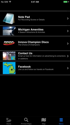 Michigan Disc Golf Travel App(圖4)-速報App