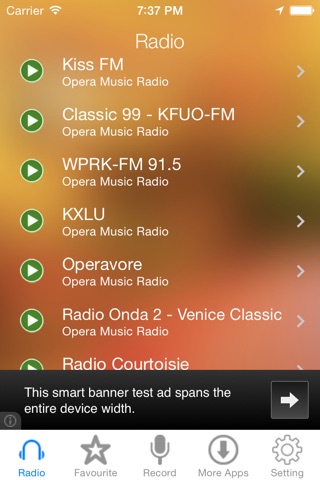 Opera Music Radio Recorder screenshot 4