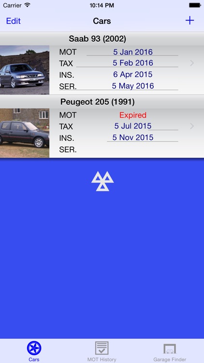 MOT Reminder