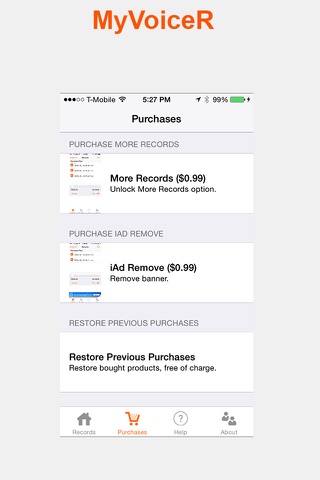 MyVoiceR screenshot 2