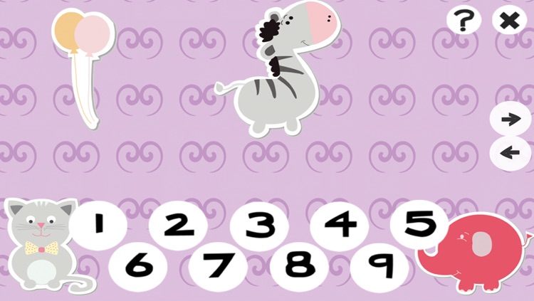 Animal counting game for babies: Learn to count the numbers with baby stuff screenshot-4