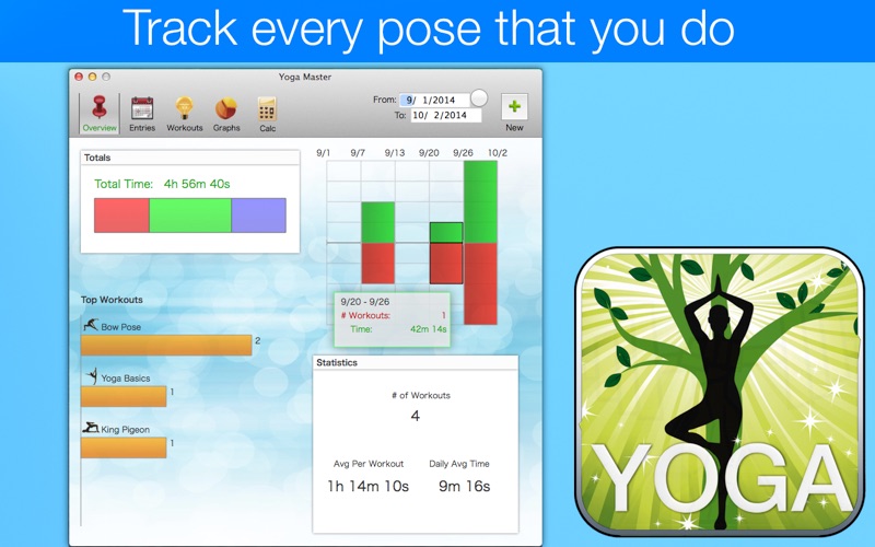 Yoga Master - best tracker &amp; log thumbnail 2
