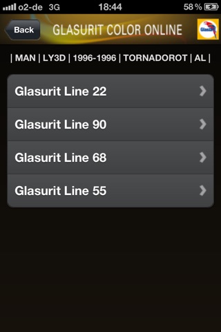 Glasurit Color-Online screenshot 3