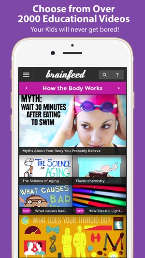 Brainfeed – Educational Videos for Kids(圖2)-速報App