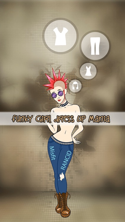 Funky Girl Dress Up Mania - celebrity fashion dressing game