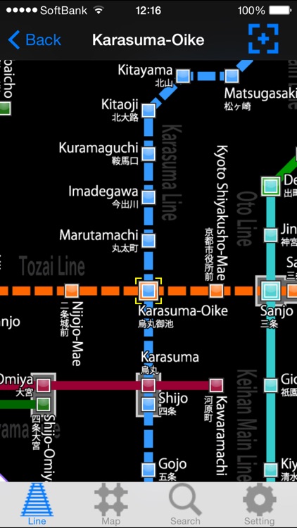 KYOTO Route Map screenshot-4