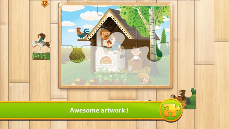 Houses - Cute Puzzles screenshot-3