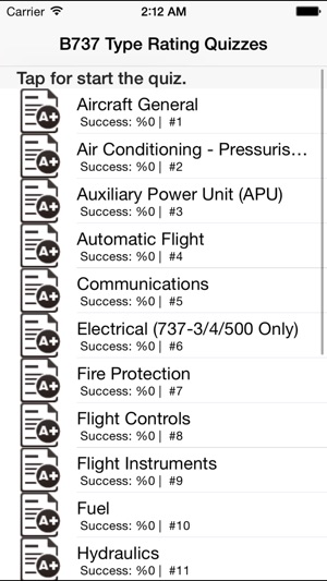 Boeing 737-300/400/500/NG Type Rating Exam Quizzes(圖1)-速報App