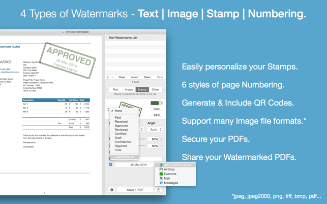 PDF Watermarker(圖2)-速報App