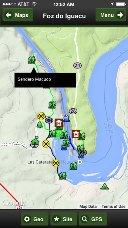 Foz do Iguacu Trail Map Offline screenshot-4