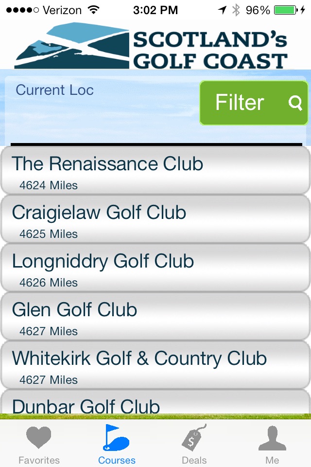 Scotland's Golf Coast Tee Times screenshot 2