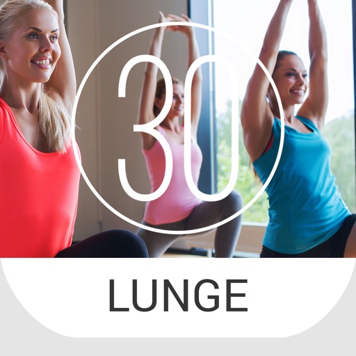 30 Day Lunge Challenge for Lower Body, Butt, and Legs icon