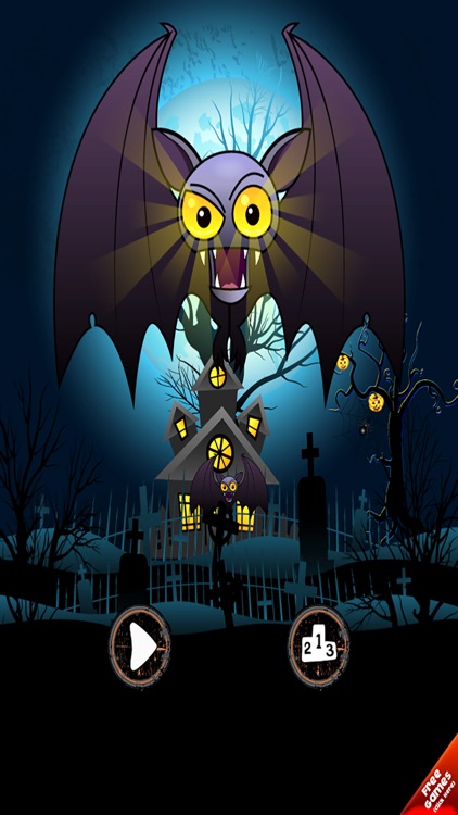 A Vampire Bat Escape Flight FREE - The Flying Monsters Midnight Race