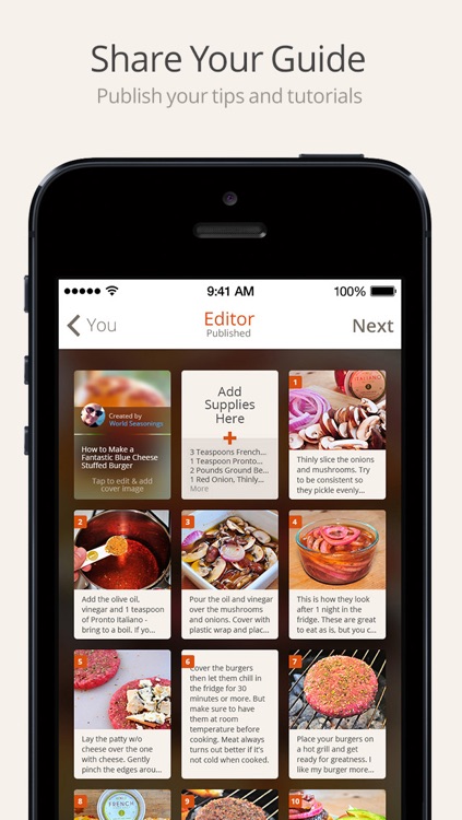 Snapguide - How-tos, Recipes, Fashion, Crafts, iPhone Tips and Lifehacks screenshot-3