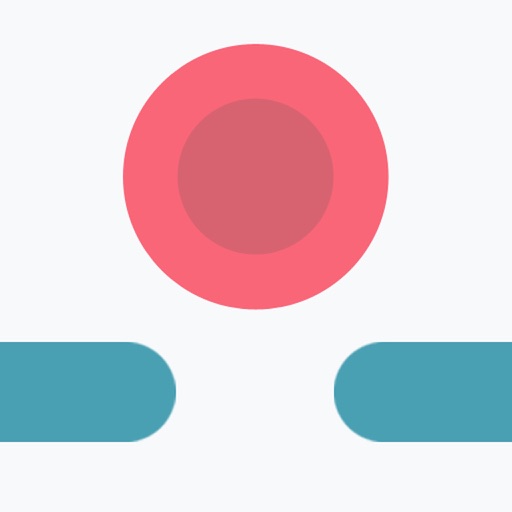 Bouncing Ball UP! - Red Dot Dodge Dash Icon