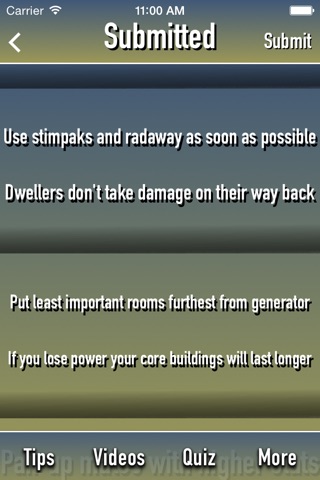 Guide Plus for Fallout Shelter screenshot 3