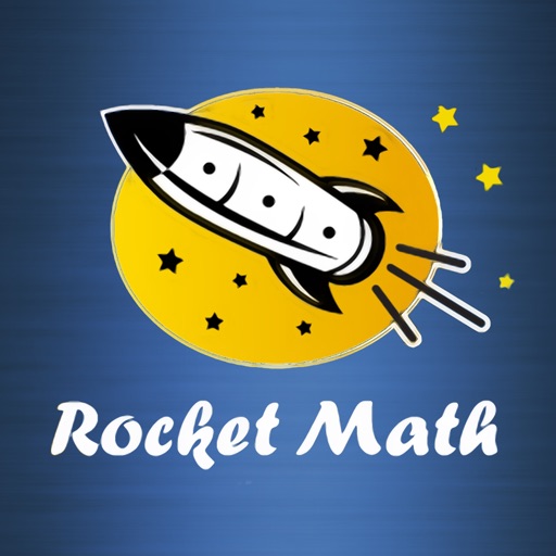 Rocket Math - Basic Math Facts Fun Learning Game for elementary kids grades kindergarten to 5th icon