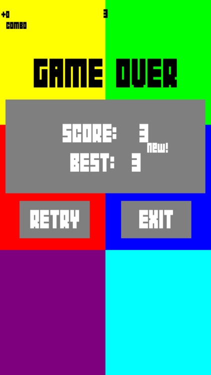 Color Game - Touch The Right RBGY Tile screenshot-4