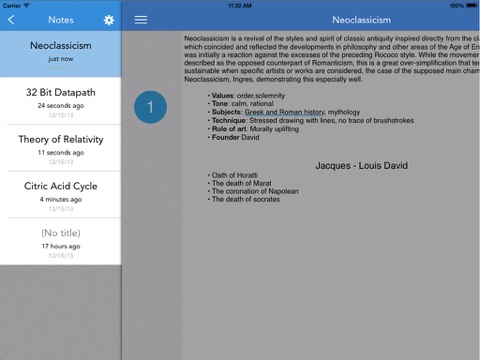 Swift-Notes screenshot 2