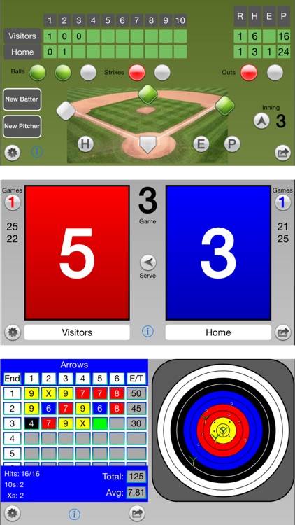 Swipe Scoreboard