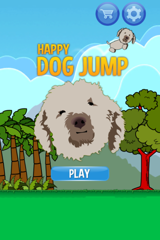 Happy Dog Jump - Golden Doodle screenshot 2