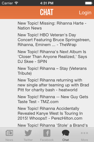 My Artist Alerts for Rihanna - Free screenshot 4