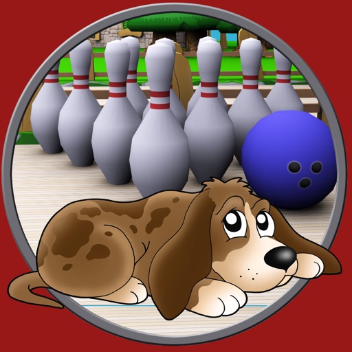 Dog bowling for kids - without ads iOS App
