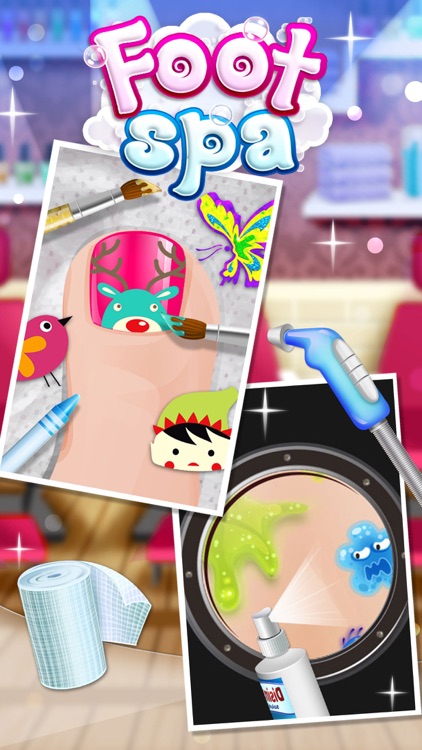 Foot Spa - Kids games