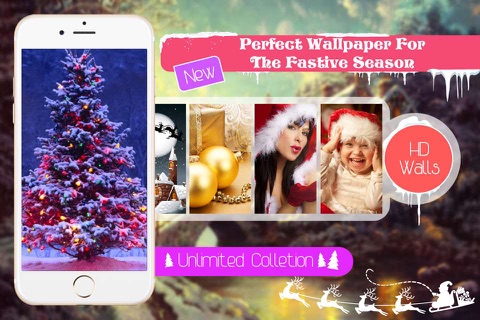 Christmas Wallpaper & Backgrounds Pro screenshot 2