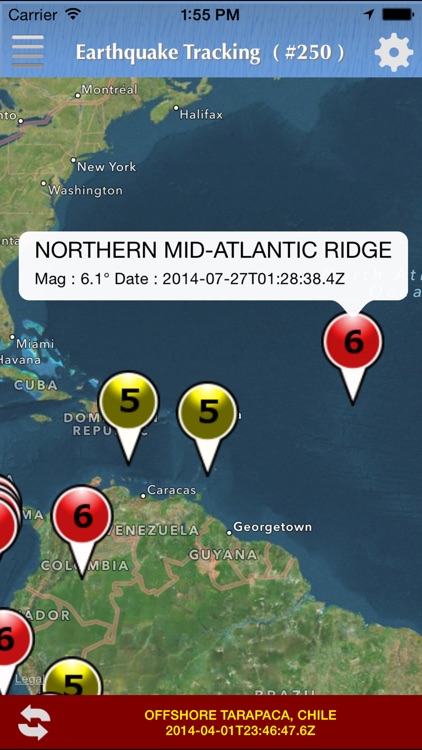 Earthquake Tracking
