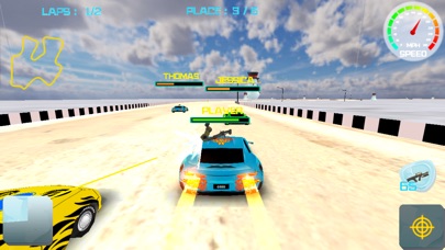 3D高速道路ハンター車撮影ゲーム-無料クリスマスエディションのスクリーンショット1 3D高速道路ハンター車撮影ゲーム-無料クリスマスエディションのスクリーンショット1