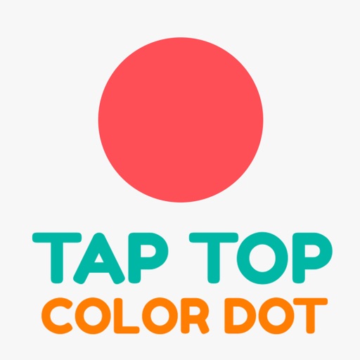 Tap Top Color Dot iOS App