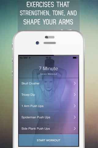 7 Minute Tricep Workout for Arm Toning screenshot 2