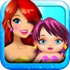 Pregnant Mommy's Mermaid - little baby clinic dress-up and make-over simulator