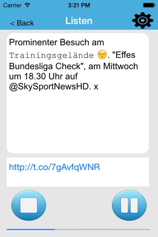 TweetTalk screenshot 4