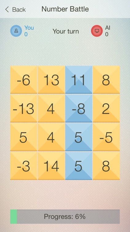 Number Battle - fun game (puzzle) with numbers. Show the erudition, play with friends