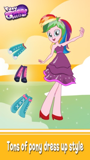 ` Dress up Pony School girls Equestria magic princess make u(圖2)-速報App