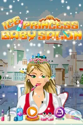 Game screenshot Ice Princess baby Salon - free girls games mod apk