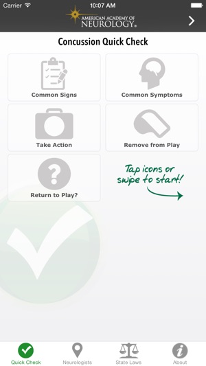 Concussion Quick Check(圖1)-速報App