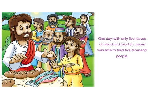 Miracles Of Jesus by Twin Sisters - Read along interactive Christmas and Holiday stories for Kids, Parents and Teachers screenshot 3