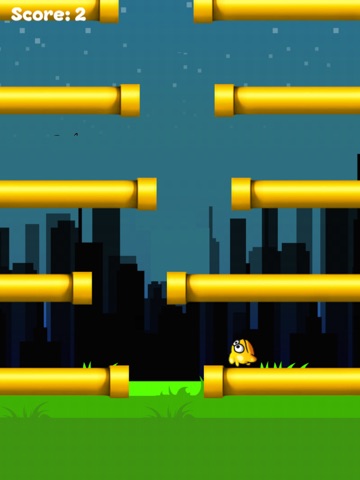 ROLLY Bird In Flappy City: A Bird That Can't Fly Rather Jump screenshot 2