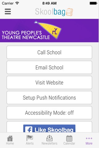 Young People's Theatre Newcastle - Skoolbag screenshot 4