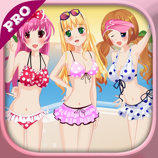 In Beach Day Bra and Panty Dress Up Icon