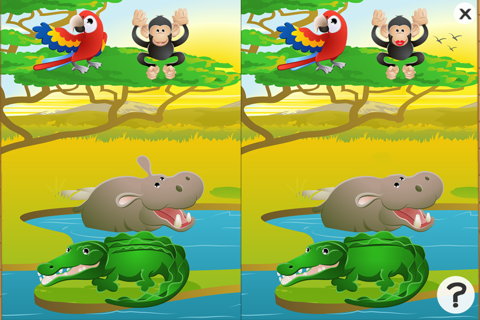 Animals of the safari game for children: Learn for kindergarten or pre-school screenshot 2