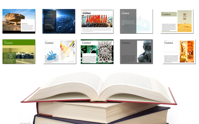 Template Set for iBooks Author(圖3)-速報App