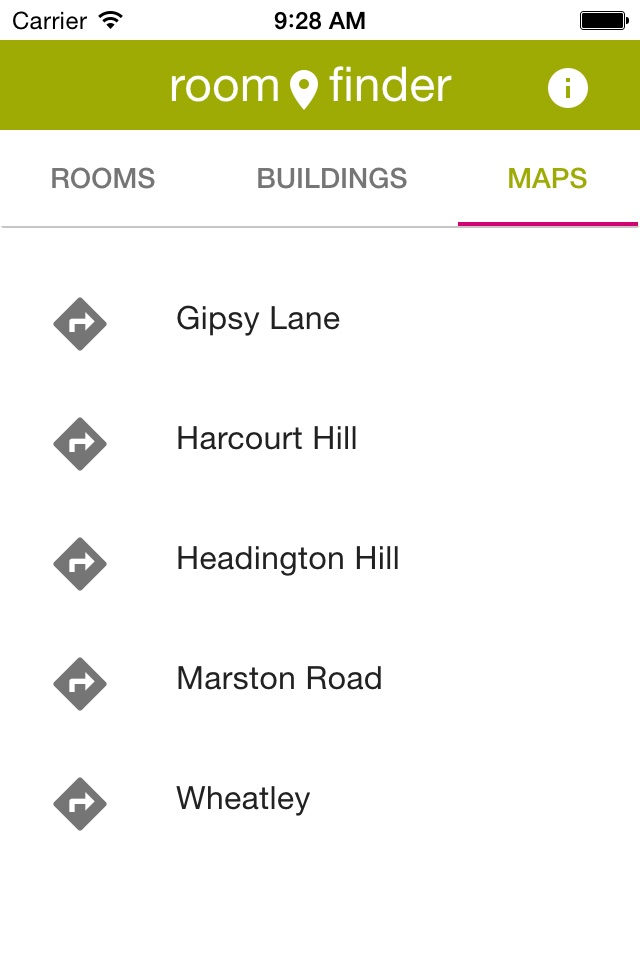 Roomfinder screenshot 3