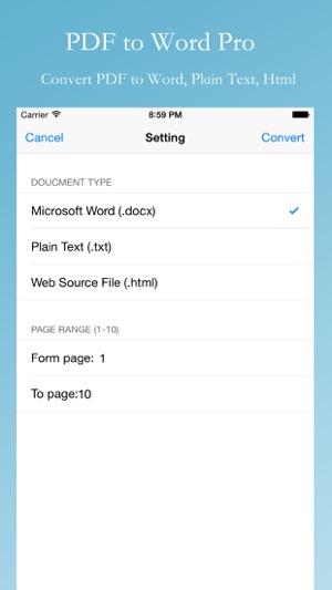 PDF2Word Edition - for Convert PDF to Word Document, PDF Vie(圖2)-速報App