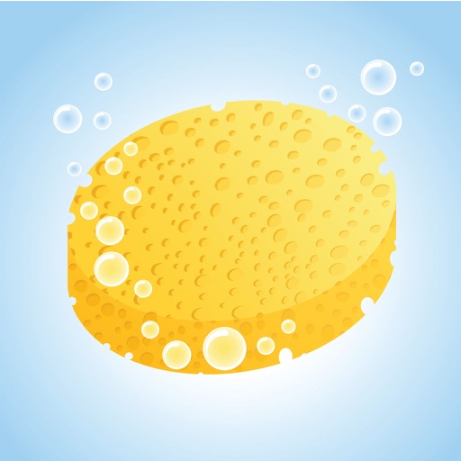 A Cartoon Sponge Little Square FREE  - Roll Up the Wall Cool Ball World Game icon