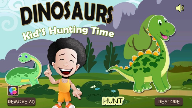 Dinosaur Kids Hunting Time pro