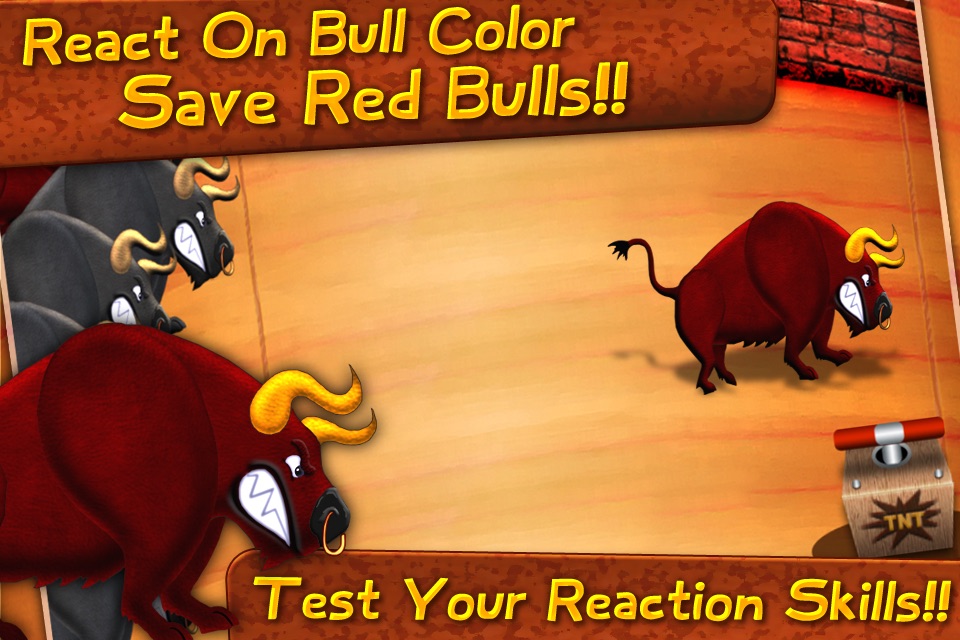 Bull Escape Free screenshot 3